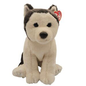 VTG 2000s TY Beanie Baby Plush Toy Soft Dog Husky Nanook Original Buddy 11"